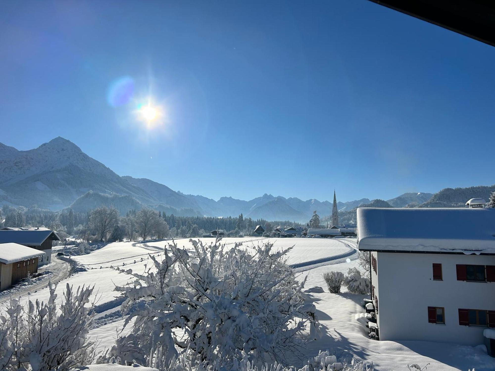 Haus Anna Apartment Fischen im Allgaeu Bagian luar foto